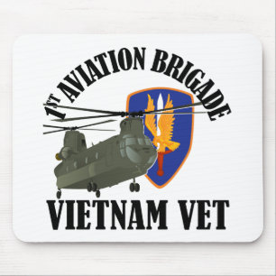 Alfombrilla De Ratón 1º AVN BDE Vietnam CH-47