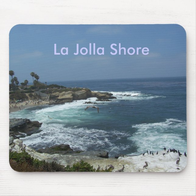 Alfombrilla De Ratón 100_0878, orilla de La Jolla (Frente)