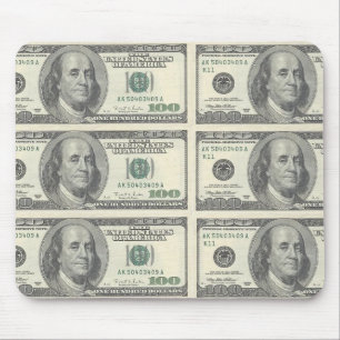 Alfombrilla De Ratón $100 Bill Mousepad