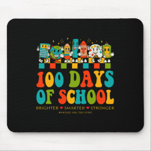 Alfombrilla De Ratón 100° Día De Maestros Escolares Más Inteligentes