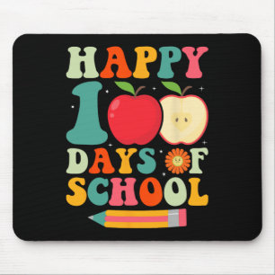Alfombrilla De Ratón 100° Día De Maestros Retro Groovy 100