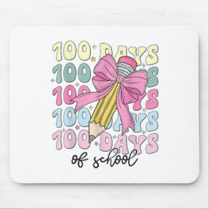 Alfombrilla De Ratón 100 días de Chicas escolares Coquette Bow 100 días