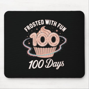 Alfombrilla De Ratón 100 Días De Congelación Con Fun Cupcake Celebr
