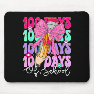 Alfombrilla De Ratón 100 Días De Enseñanza Escolar 100 Días De Escuela