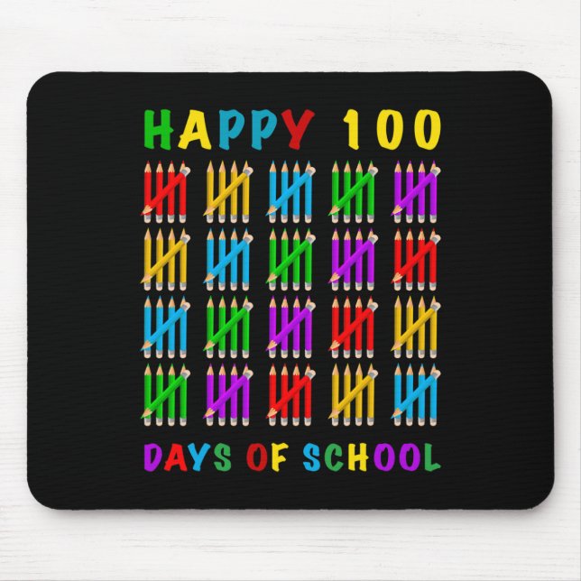 Alfombrilla De Ratón 100 Días De Escuela (Frente)