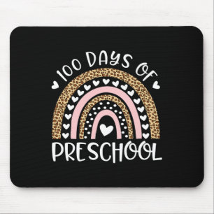 Alfombrilla De Ratón 100 Días De Escuela Para Maestros Preescolares Rai