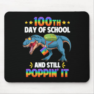 Alfombrilla De Ratón 100 Días De Escuela Y Todavía Lo Poppino El 100 Dí