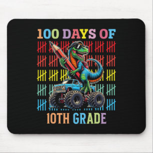 Alfombrilla De Ratón 100 Días De Monstruo Escolar Camión 100 Día De Sch