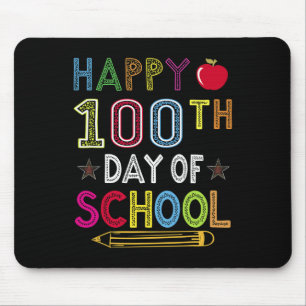 Alfombrilla De Ratón 100 Días De Regalo Escolar Para Estudiantes