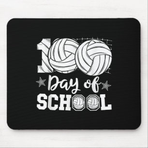 Alfombrilla De Ratón 100 Días De Voleibol Escolar 100