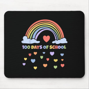 Alfombrilla De Ratón 100 días del arcoiris de los niños maestros