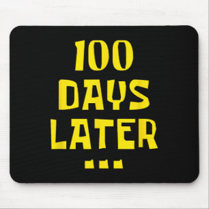 Alfombrilla De Ratón 100 días después, 100° día de los niños maestros d
