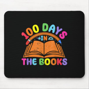 Alfombrilla De Ratón 100 días en los libros leyendo docente 100 días