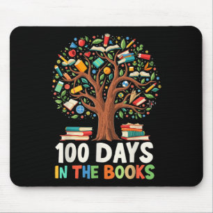 Alfombrilla De Ratón 100 días en los libros leyendo docente 100 días