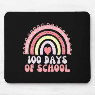 Alfombrilla De Ratón 100 Días Escolares Arcoiris 100 Día Escolar 100