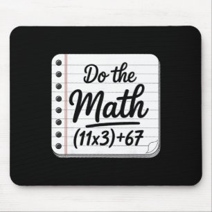 Alfombrilla De Ratón 100 Días Escuela Ecuación Matemática Haz La Matemá