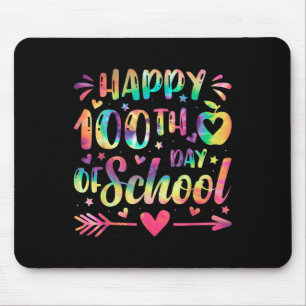Alfombrilla De Ratón 100 días felices del Día del Arco Escolar 100 días