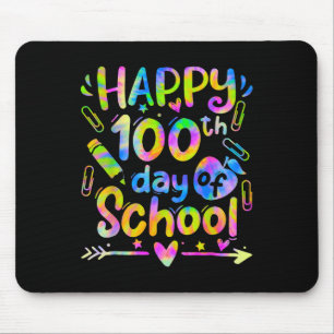 Alfombrilla De Ratón 100 días felices del Día del Arco Escolar 100 días