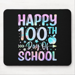 Alfombrilla De Ratón 100 días felices del Día del Arco Escolar 100 días