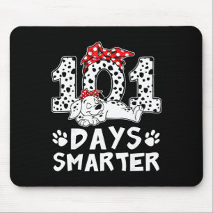 Alfombrilla De Ratón 100 Días Más Inteligente 101 Días De Escuela Perro