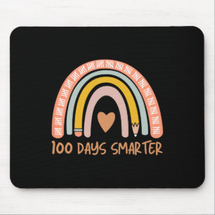 Alfombrilla De Ratón 100 Días Más Inteligentes Del Stu Arcoiris En El D