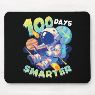 Alfombrilla De Ratón 100 días más inteligentes espacio astronauta 100 d