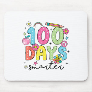 Alfombrilla De Ratón 100 días más inteligentes Groovy 100 días de Chica