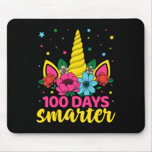 Alfombrilla De Ratón 100 días más inteligentes para Chicas unicornios