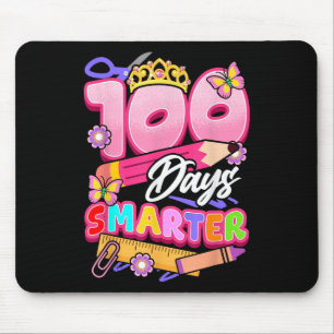 Alfombrilla De Ratón 100 días niños Chicas más inteligentes 100 días de