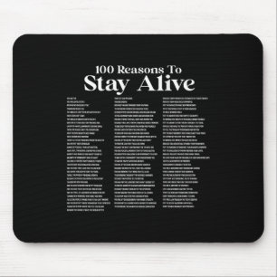 Alfombrilla De Ratón 100 Razones Para Mantener Viva La Prevención Del S