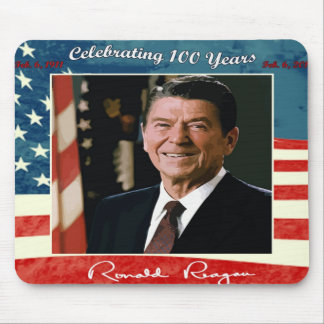 Alfombrilla De Ratón 100o cumpleaños Mousepad de Reagans