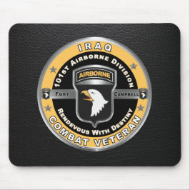 Alfombrilla De Ratón 101ª División Aérea Iraq Veterano