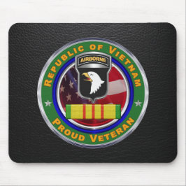 Alfombrilla De Ratón 101ª División Aérea Vietnam Veterano