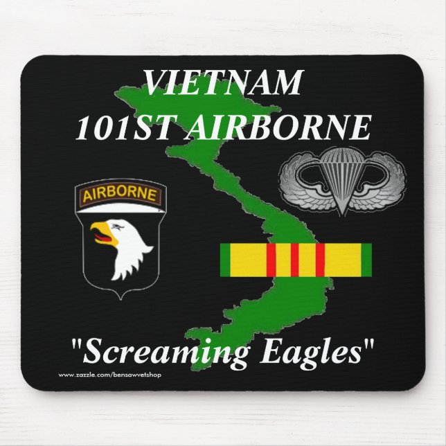 Alfombrilla De Ratón 101º Vietnam Mousepad 2/b (Frente)