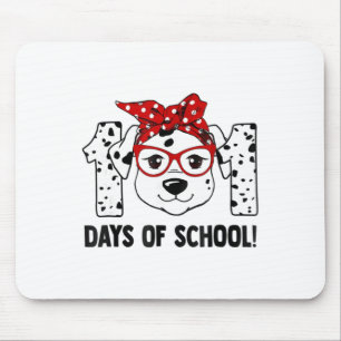 Alfombrilla De Ratón 101 Días De Escuela Gif De Perro Dálmata Para Maes