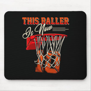 Alfombrilla De Ratón 10.º Cumpleaños Para Muchacho Baloncesto Niño De 1