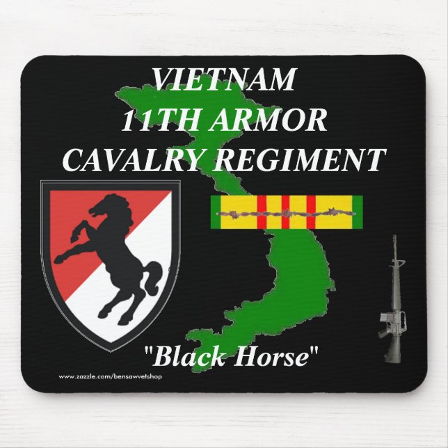 Alfombrilla De Ratón 11ª Armor Vaca Vietnam Mousepad 2/b (Frente)