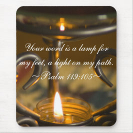 Alfombrilla De Ratón 119:105 Mousepad del salmo