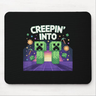 Alfombrilla De Ratón 11.º Jugador de Cumpleaños Pixel Creepin’ En 11 Vi