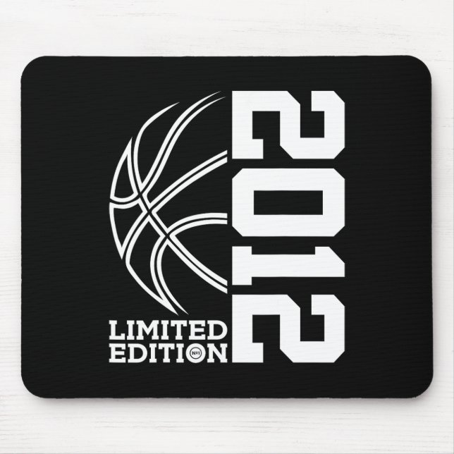 Alfombrilla De Ratón 11th Birthday Basketball Limited Edition 2012 1 (Frente)