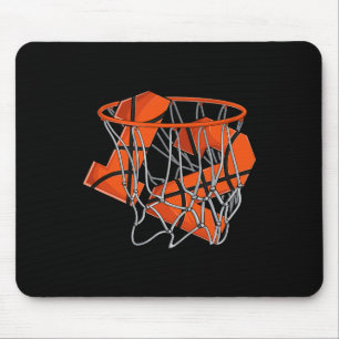 Alfombrilla De Ratón 12.º cumpleaños de niños de baloncesto