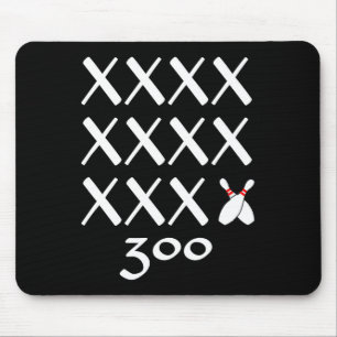 Alfombrilla De Ratón 12 Ataques Perfecto Juego De Boliche Camiseta - 30