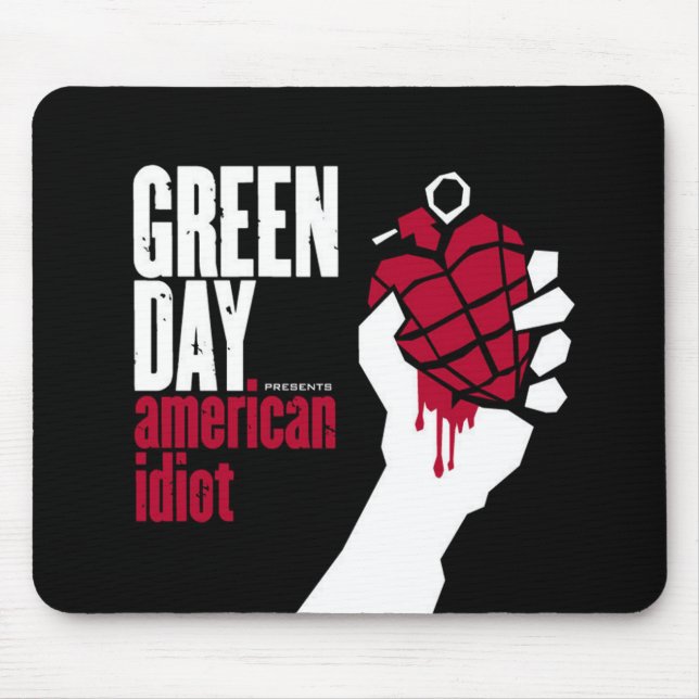Alfombrilla De Ratón 14 GREEN DAY logo Accessories Mouse Pads (Frente)