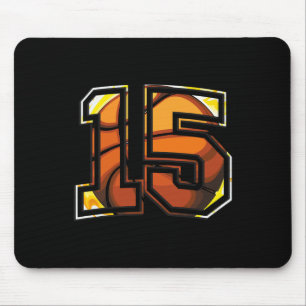 Alfombrilla De Ratón 15.º regalo de cumpleaños para el jugador número 1