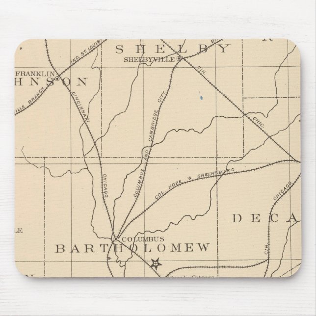 Alfombrilla De Ratón 15 Centro de población (Frente)