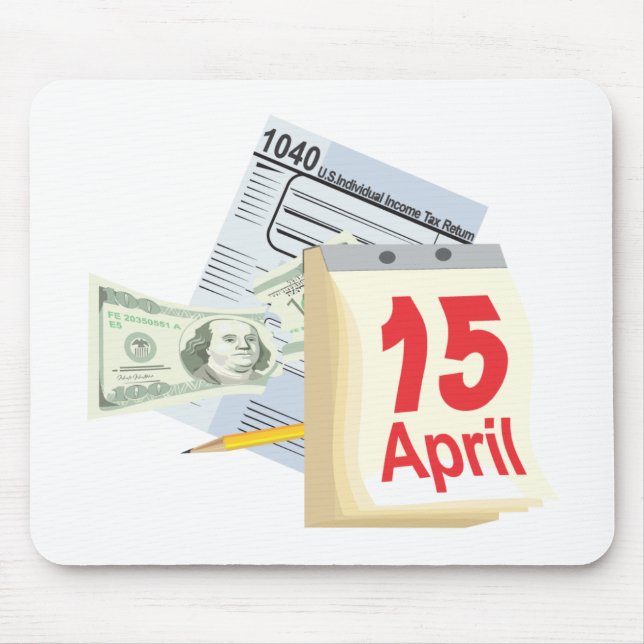 Alfombrilla De Ratón 15 de abril - (Frente)