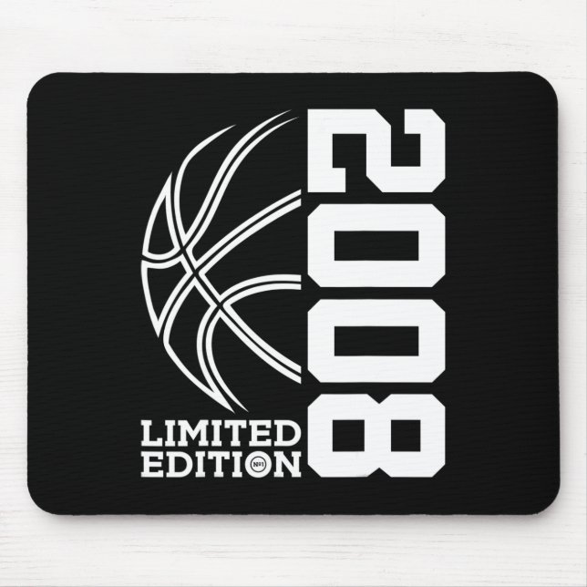 Alfombrilla De Ratón 15th Birthday Basketball Limited Edition 2008 1 (Frente)