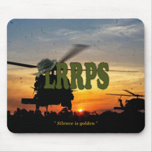 Alfombrilla De Ratón 173.ª lrPS aerotransportada LRRP vietnam vets Mous