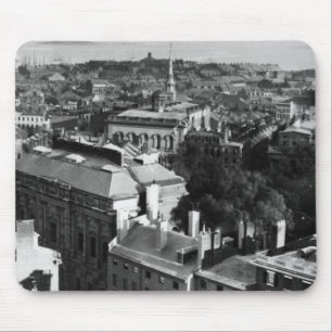 Alfombrilla De Ratón 1859:  Una vista de Boston que mira del sur