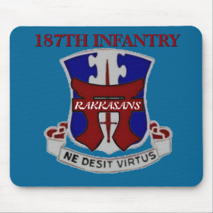 ALFOMBRILLA DE RATÓN 187TH INFANTERÍA RAKKASANS MOUSEPAD